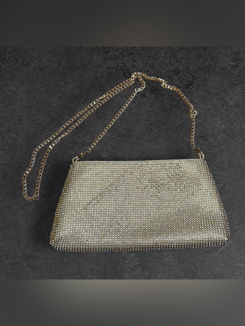 Like new! Women’s gold evening bag